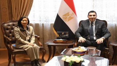 وزير الرياضة يبحث مع الممثل المقيم لبرنامج الأمم المتحدة الإنمائي سبل تعميق التعاون