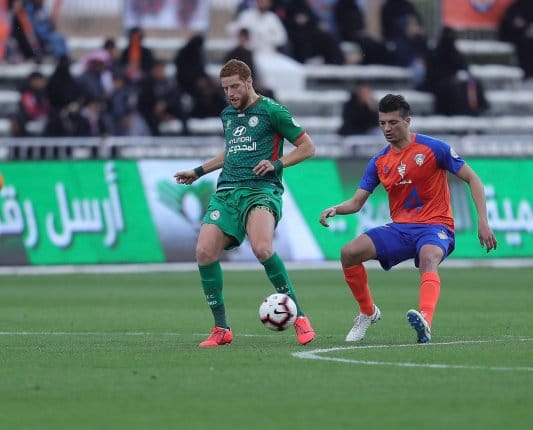 الفيحاء يتعادل مع الأهلي ويعرقل مسيرته في الدوري السعودي