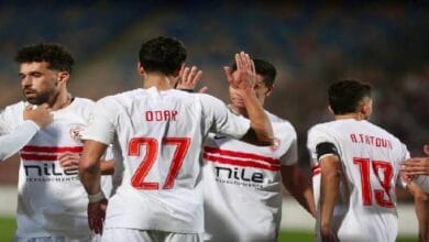 الزمالك يرتدي زيه الأبيض أمام شباب بلوزداد في ذهاب نصف نهائي الكونفدرالية
