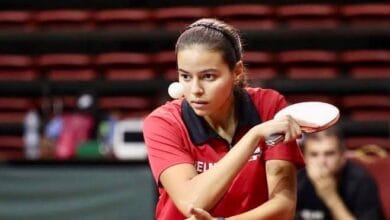 مريم الهضيبي تتوج بلقب بطولة شمال أفريقيا لتنس الطاولة