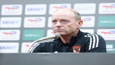 توروب يعلن قائمة الأهلي لمواجهة سموحة في الدوري الممتاز