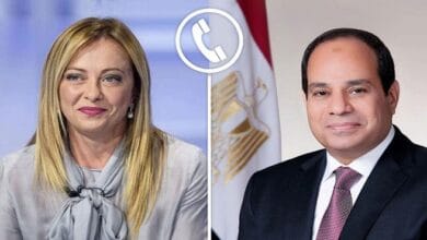 الرئيس السيسي ورئيسة وزراء إيطاليا يبحثان هاتفياً مستجدات الشرق الأوسط وجهود وقف التصعيد