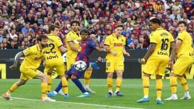 برشلونة يكتسح إسبانيول برباعية ويوسع الفارق في صدارة الليجا