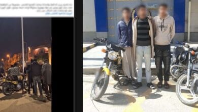 ضبط قائدين دراجتين ناريتين لتنفيذ حركات خطرة بالتجمع الخامس