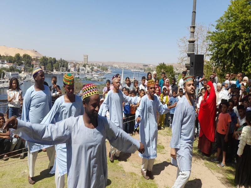 أسوان تحتفل بشم النسيم بفنون شعبية وعروض عرائس