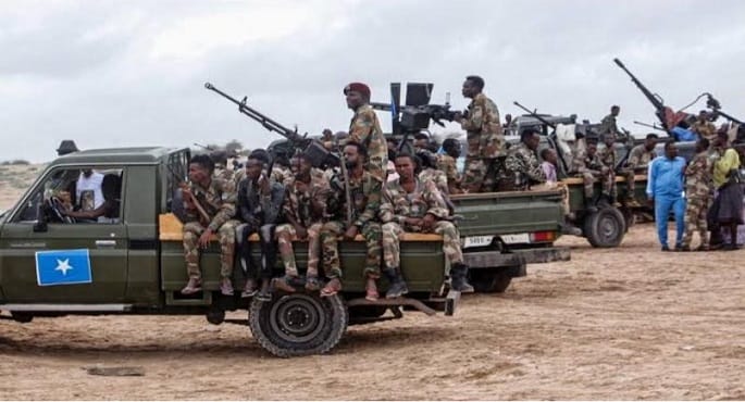 الجيش الصومالي يعلن مقتل 54 عنصراً من المليشيات في غارات جوية بأربعة أقاليم