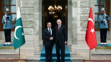 رئيس وزراء باكستان يبحث التطورات الإقليمية مع الرئيس التركي ويُشيد بتصريحات ترامب