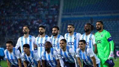 إصابة مصطفى فتحي نجم بيراميدز بخلع في الترقوة قبل مواجهة الزمالك