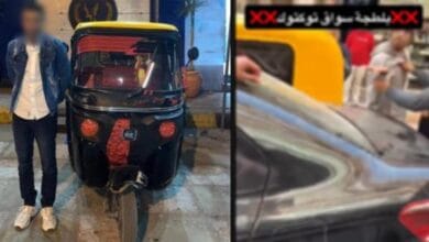 الأمن يضبط سائق توك توك اعتدى على محاسب بالإسكندرية بعد حادث