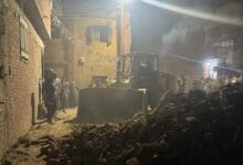 انهيار ضريح بقرية دنشواي بالمنوفية دون وقوع إصابات