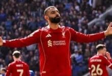 محمد صلاح هداف «الميرسيسايد» التاريخي بتسعة أهداف في شباك إيفرتون