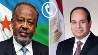 الرئيس السيسي يهنئ نظيره الجيبوتي هاتفيًا بفوزه بولاية رئاسية جديدة