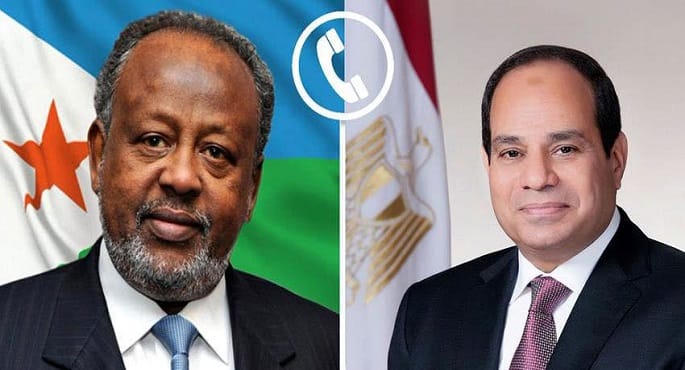 الرئيس السيسي يهنئ نظيره الجيبوتي هاتفيًا بفوزه بولاية رئاسية جديدة