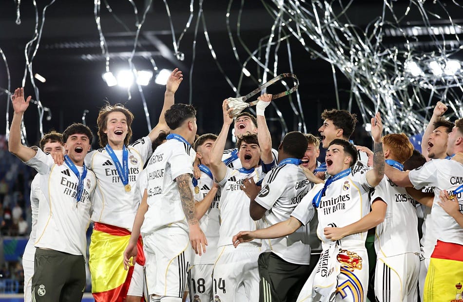 ريال مدريد يتوج بدوري أبطال أوروبا للشباب على حساب كلوب بروج