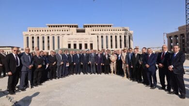 وزير العدل يتفقد "مدينة العدالة" بالعاصمة الإدارية برفقة قيادات القضاء الأعلى