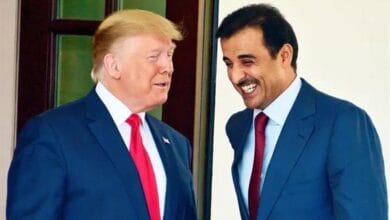 أمير قطر يبحث هاتفياً مع ترامب خفض التصعيد ودعم الحلول السلمية