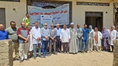 فحص وعلاج 3150 حيوانًا في قوافل بيطرية مجانية بسوهاج