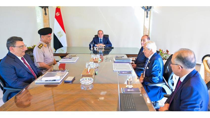 الرئيس السيسي يبحث المخطط التنموي الشامل لمدينة الجلالة للسنوات الأربع القادمة