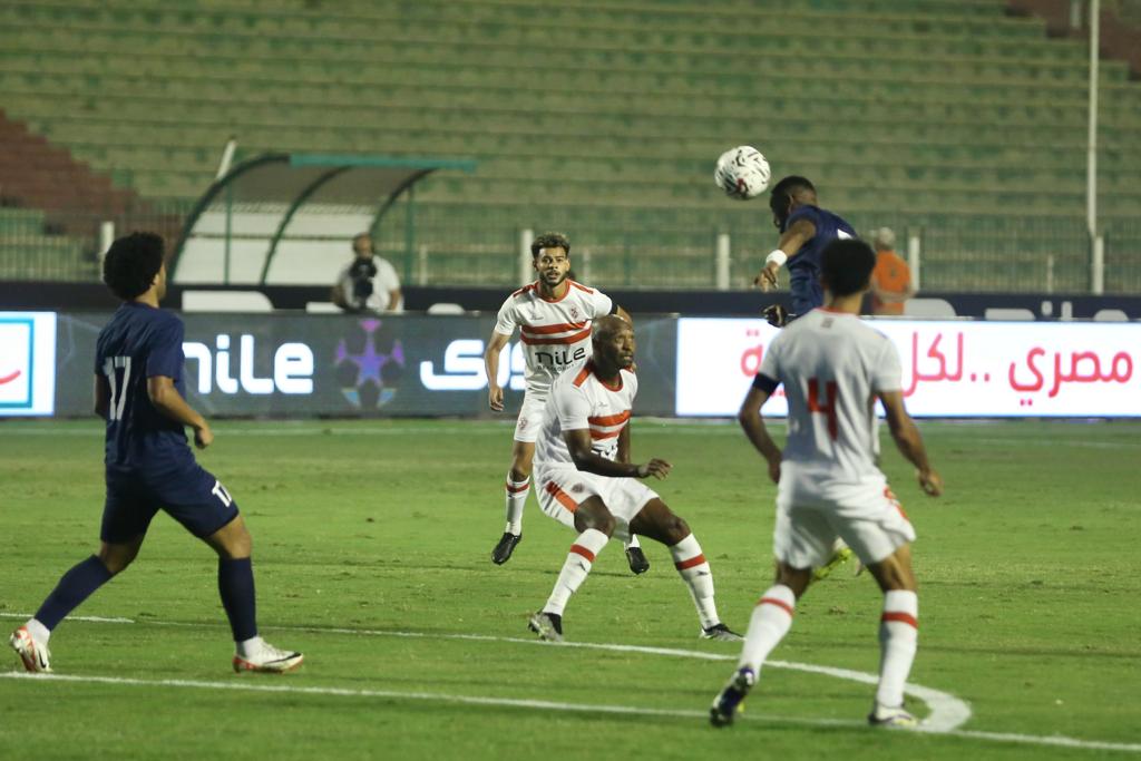 التعادل السلبي يسيطر على أول 20 دقيقة بين الزمالك وإنبي وإلغاء هدف لإنبي
