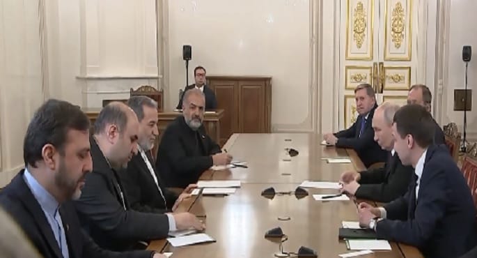 بوتين: روسيا ستفعل كل ما يلزم لمصلحة إيران والمنطقة لضمان السلام بالشرق الأوسط
