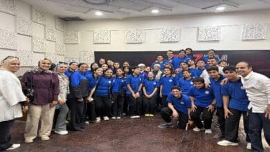 المصرية اليابانية تنظم زيارة ميدانية لاستوديوهات قناة النيل للأخبار وراديو مصر