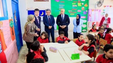 وزير التربية والتعليم يتفقد المدرسة المصرية اليابانية بالقاهرة الجديدة بصحبة مسؤولين يابانيين
