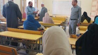 رئيس منطقة سوهاج الأزهرية يتفقد امتحانات نهاية المستوى برواق العلوم الشرعية والعربية