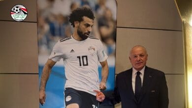 رئيس اتحاد الكرة يطمئن على جاهزية محمد صلاح للمونديال