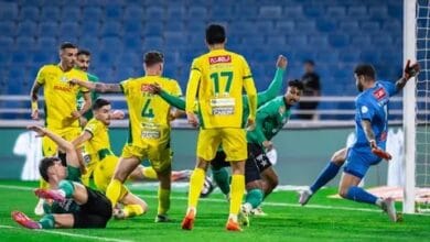 الخليج يهزم النجمة بثلاثية في الدوري السعودي