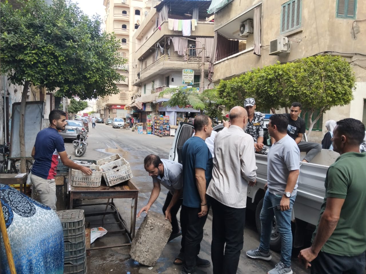ضبط ومصادرة 31 قطعة في حملة للتصدي للتلوث السمعي بشرق المنصورة
