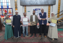 احتفالية تكريم حفظة القرآن الكريم والأمهات المثاليات بشركة مياه الشرب والصرف الصحي بسوهاج.