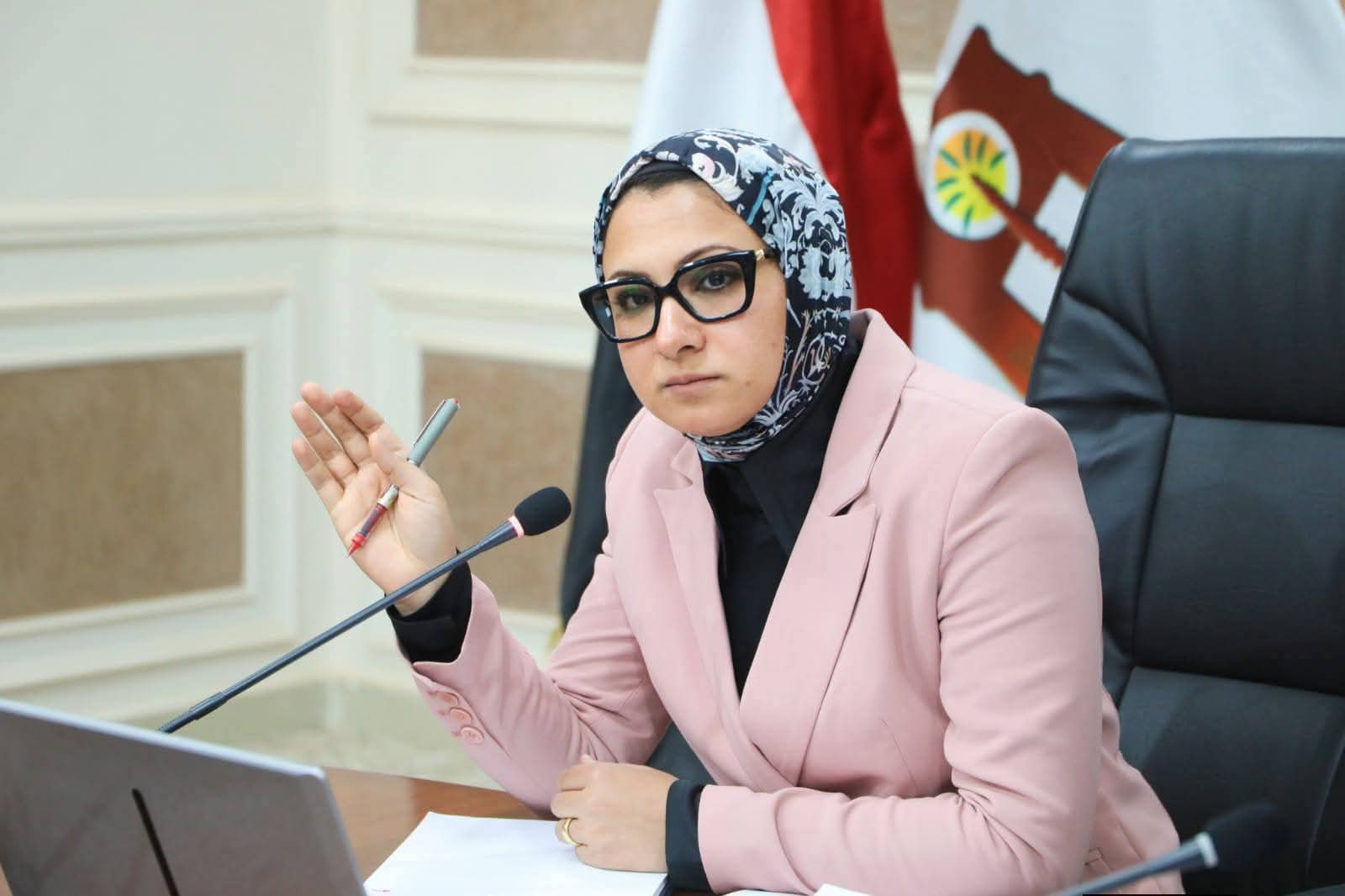 محافظ الوادي الجديد تلتقي وفد جنوب سيناء لمناقشة مشروع التطوير المؤسسي