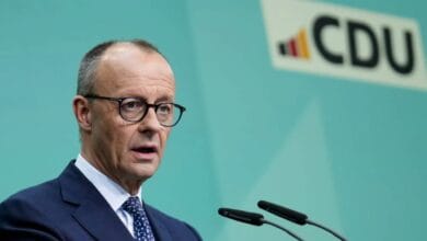 المستشار الألماني: نتفق مع أمريكا على منع امتلاك إيران أسلحة نووية