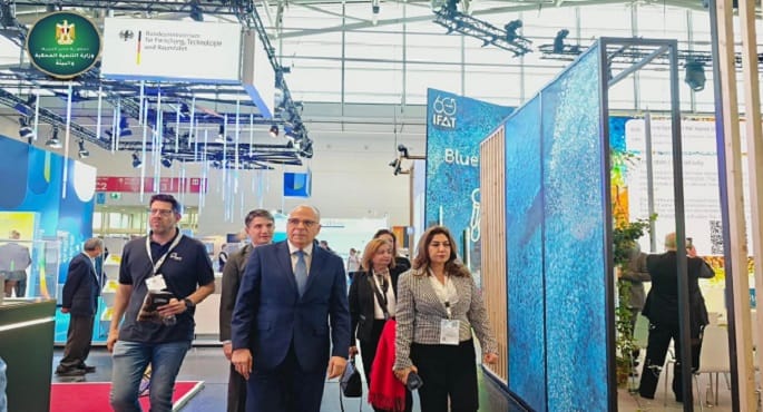 وزيرة التنمية المحلية تشارك في افتتاح فعاليات معرض IFAT Munich 2026