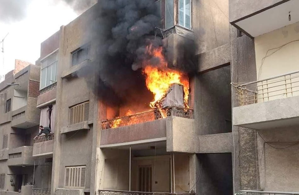 سيطرة على حريق شقة سكنية بشارع مصدق بالدقي دون إصابات