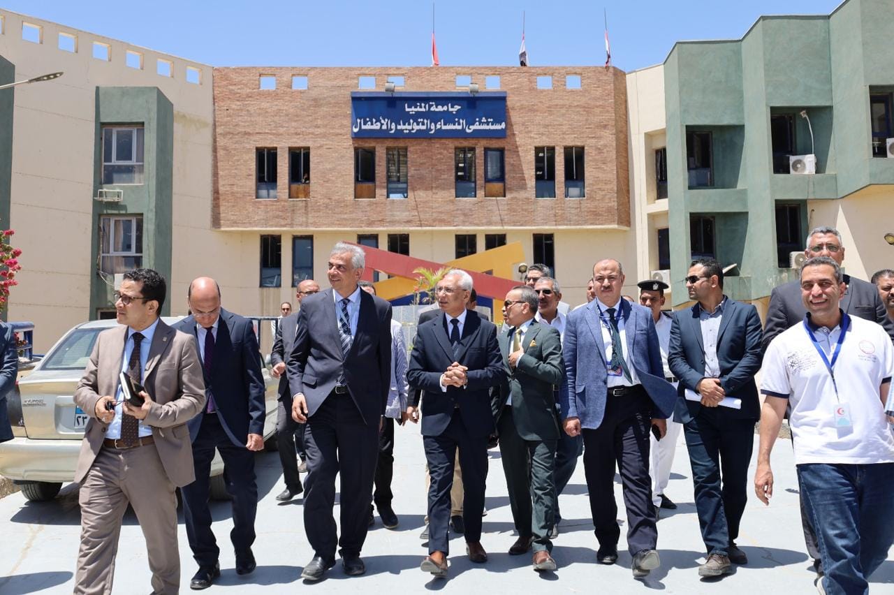 جامعة المنيا تطور مستشفى النساء والتوليد تمهيدًا للانضمام للتأمين الصحي الشامل