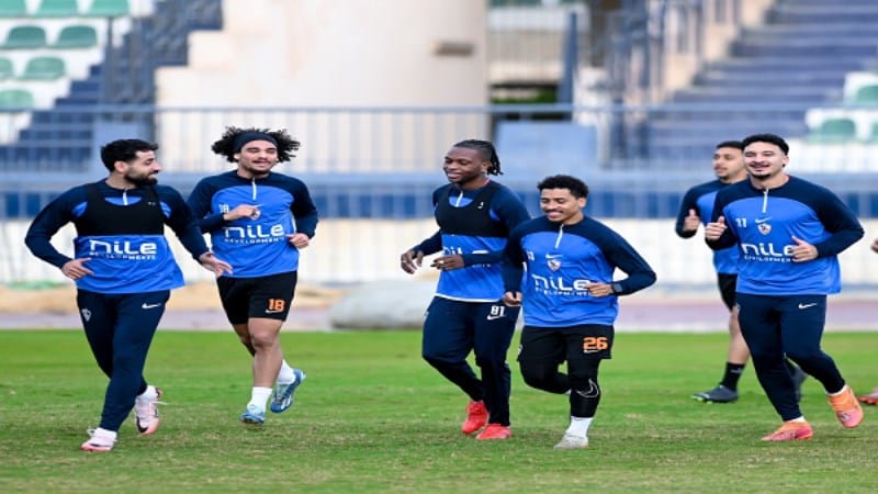 الزمالك يبدأ استعداداته للكونفدرالية في الجزائر بتدريبات استشفائية