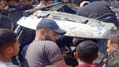 استشهاد مدير مباحث خان يونس ومرافقه بضربة إسرائيلية في قطاع غزة