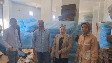ضبط مصنع مياه معدنية مغشوشة ببلطيم وبداخله 8 آلاف عبوة مقلدة