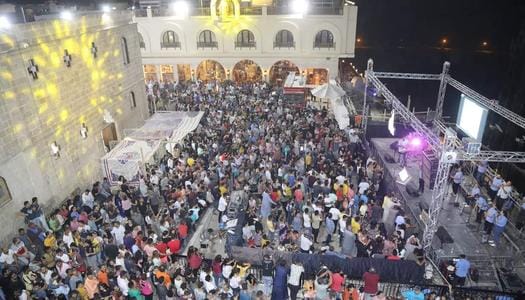 المنيا ترفع درجة الاستعداد لمولد السيدة العذراء بدير جبل الطير