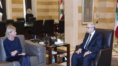 رئيس وزراء لبنان يبحث مع المنسّقة الأممية مستجدات المفاوضات