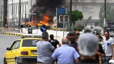 مقتل جندي سوري وإصابة آخرين في انفجار سيارة مفخخة بدمشق