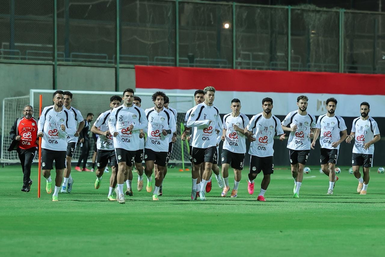 المنتخب الوطني الأول لكرة القدم يجري تدريبه الثاني استعدادًا لكأس العالم