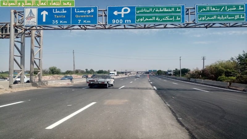 افتتاح طريق وكوبري بنها الزراعي لإنهاء الأزمات المرورية قبل عيد الأضحى
