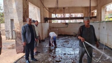 رئيس دسوق يتابع استعدادات القرى وجاهزية المجازر لاستقبال عيد الأضحى
