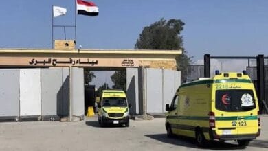 ميناء رفح البري يستقبل 79 جريحًا ومريضًا فلسطينيًا من غزة