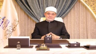 مفتي الجمهورية يهنئ الرئيس السيسي والشعب والأمتين العربية والإسلامية بحلول عيد الأضحى