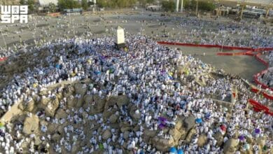 السعودية تعلن إجمالي أعداد الحجاج هذا العام: مليون و707 آلاف و301 حاج وحاجة
