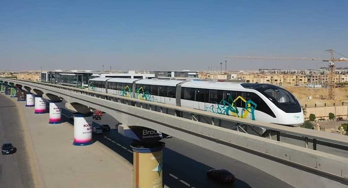مونوريل العاصمة الجديدة بنصف سعر التذكرة خلال عيد الأضحى