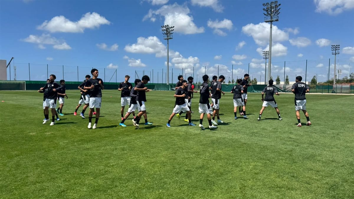 منتخب الناشئين يختتم استعداداته لمواجهة تنزانيا في نصف نهائي أمم أفريقيا